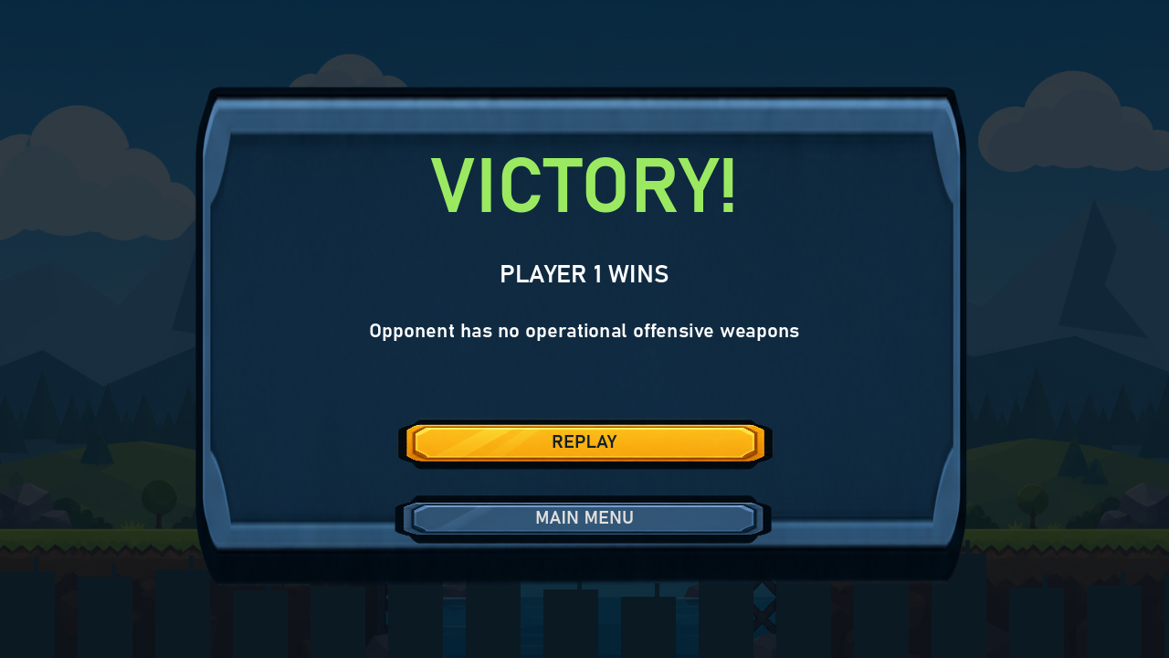 RuinShot victory screen