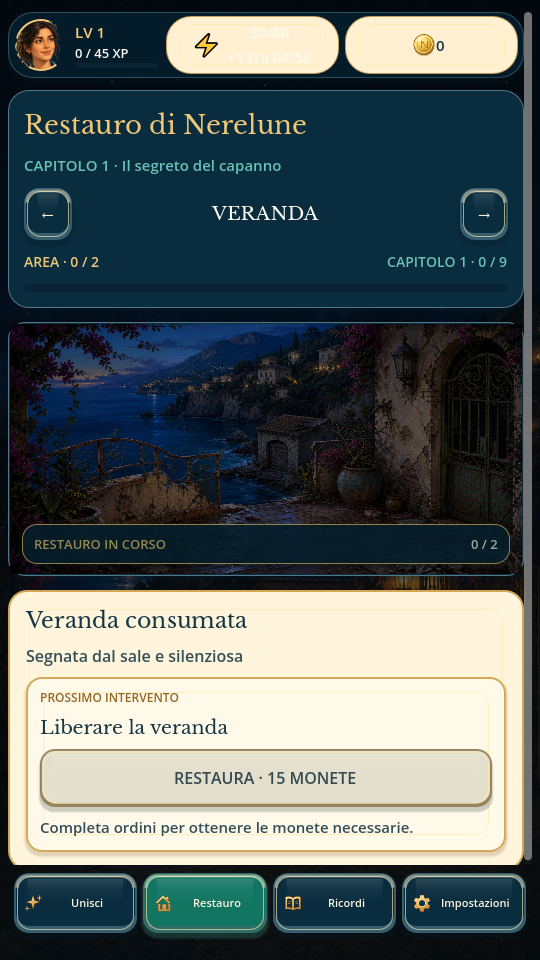 Nerelune: Secrets of the Cove screenshot 3